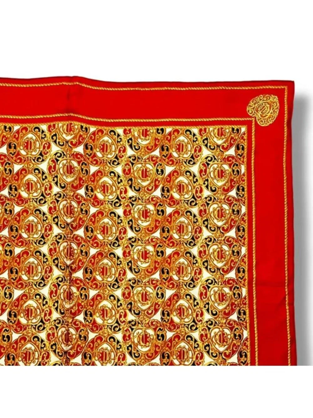 Dior Silk Scarf Logo All Over